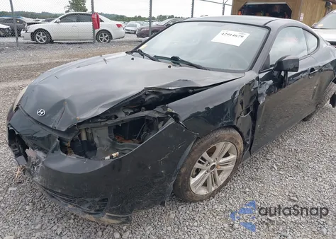 2007 Hyundai Tiburon Gs z USA, uszkodzony, nr VIN KMHHM66D87U256003
